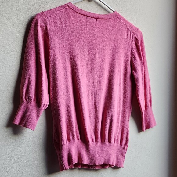Merona Pink Feminine Button Down Cardigan Size Small - Picture 12 of 14